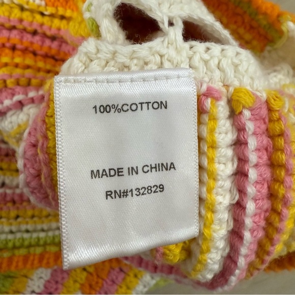 Camila Coelho Open Stitch Rhea Dress NWT Size Small - Picture 6 of 7